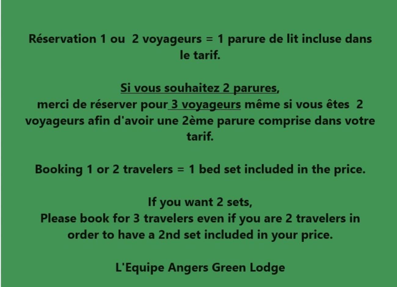 Angers Green Lodge - Cosy Studio Экстерьер фото